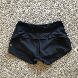 Lulu Lemon Speed Up shorts